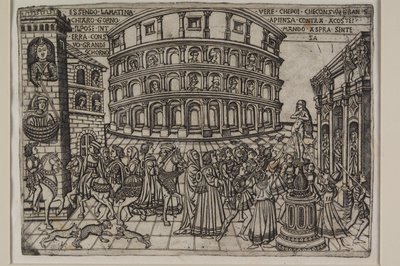 فيرجيل الساحر ، 1460-63 بواسطة باتشيو بالديني